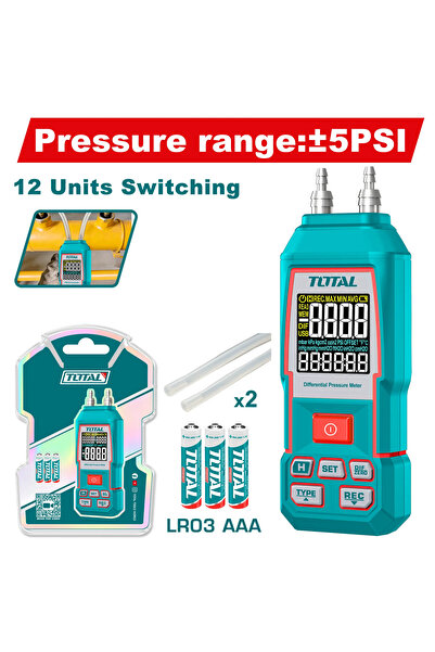 TOTAL Digital Pressure Gauge