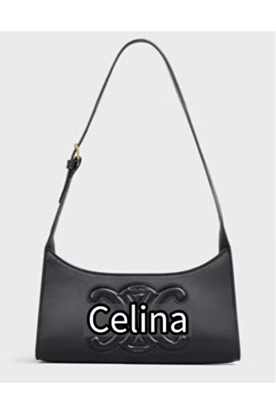 NO BRAND Classic Design Shoulder Bag with Thin Strap
