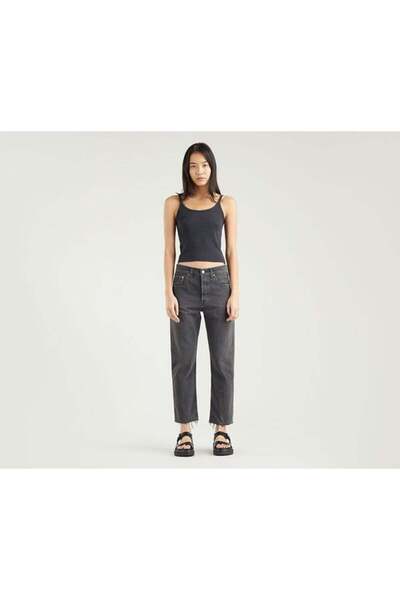 Levi's 501 Crop Local Tr Get Off My Cloud Women's Jeans A7739-0001