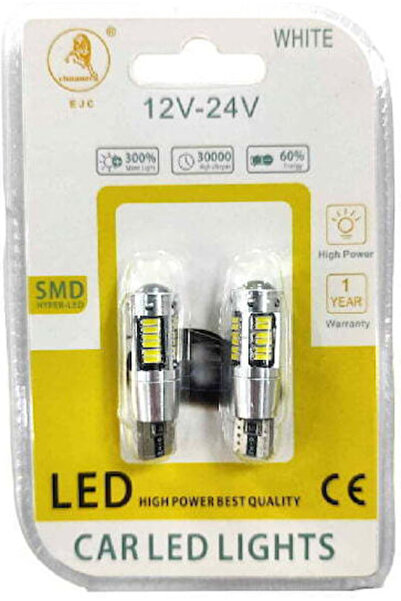 Other EJC Λάμπες Αυτοκινήτου T10 LED 2 τεμάχια