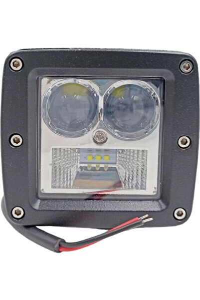 Other Τετράγωνοι Προβολείς Αυτοκινήτου LED Kia Mini 12V 12W 8cm 1 τεμάχιο Κωδ...