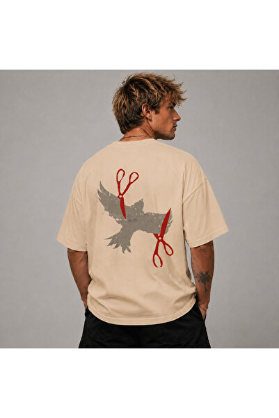 Nulivez Palestine Peace Themed Dove Printed Oversize Unisex T-Shirt – Freedom...