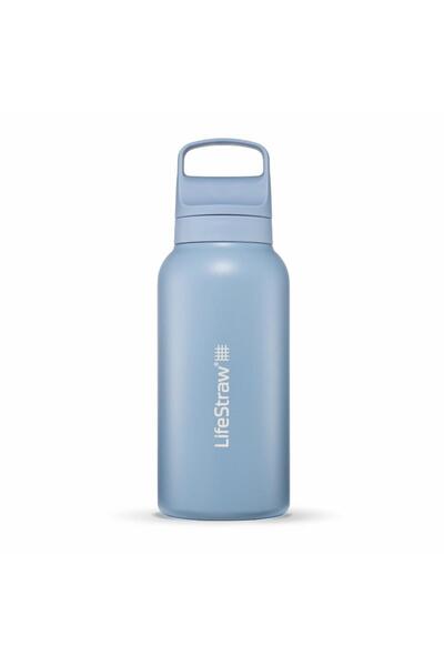 LifeStraw Παγούρι Με Φίλτρο Go Steel 1L (Icelandic Blue)