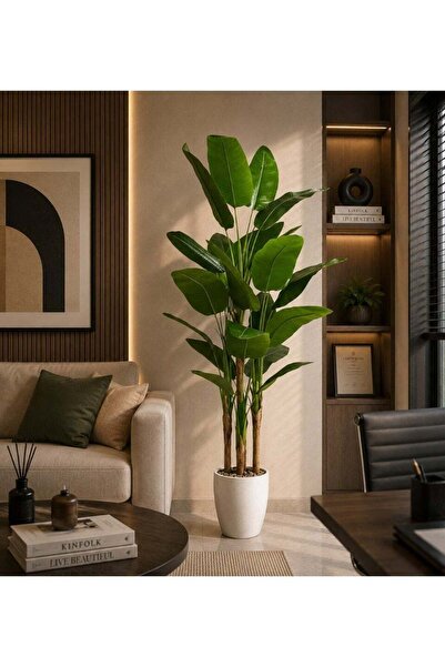 BYT ALRWASM FOR TRADE Artificial banana tree with perfect artificial tropical...