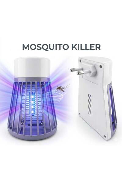 Generic LED UV Mosquito Killer – Plug-in Insect Trap Lamp for Bedroom, Living...