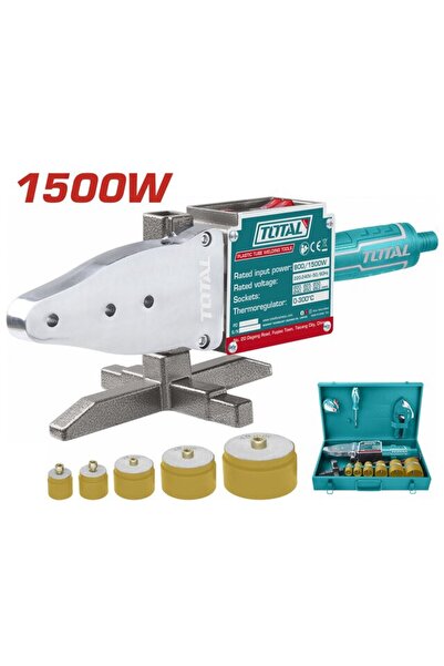 TOTAL Aparat de sudat țevi termoplastice 800W / 1500W
