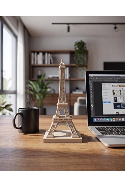 Laviera Eyfel Kulesi Paris Fransa Biblo 3D Baskı Dekoratif Hediyelik Obje 20 ...