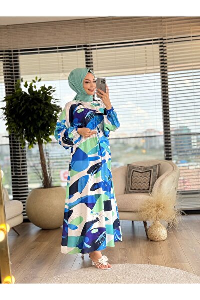 ALANURMODA 1149 Beli Tunnel Dress Navy Blue