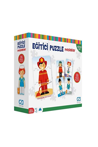 Pazarcan Ca.5030 Ca Games, Eğitici Puzzle Meslekler