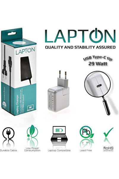 OEM Φορτιστής φορητού υπολογιστή USB-C 29W 14.5V 2A Κωδικός: MA6850-2