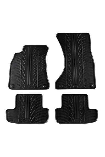 Gledring Πατάκια Αυτοκινήτου 0241 Audi A4 B8 Coupe 2007-2016 Μαύρα 4 Τεμάχια ...