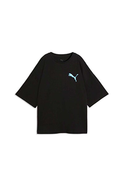 Puma تي شيرت نسائي بقصة واسعة من GRAPHIC Bubble