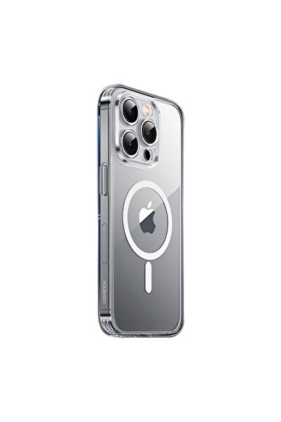 Ugreen Husă transparentă magnetică din TPU pentru iPhone 15 Pro Max