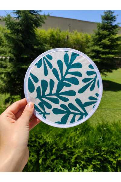 HARWELL Yuvarlak Katlanabilir Yelpaze/Çantalı Kore Yelpazesi-20cm