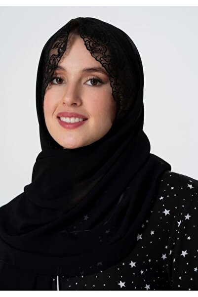 by İGP Black Effortt Maternity Chiffon Cover Up Shawl