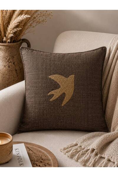 BAYBAYANAY Punch Embroidered Cushion Cover 45X45 cm |   Swallow |   Home |   ...