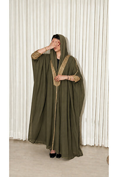 elegant veil Women's Abaya Bashat Luxury Fabric
