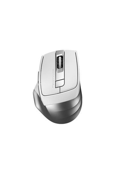 Universal A4 TECH FB35S أبيض بلوتوث + 2.4G لاسلكي نانو 2000DPI فأرة