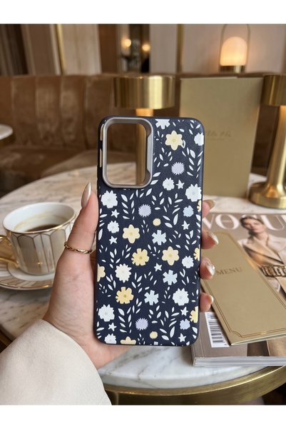 Hatreds Redmi Note 10 / Note 10S Deri Dokulu Desenli Kamera Korumalı Darbe Em...