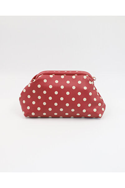 lalettobags Women's Polka Dot Chain Strap Clutch Bag