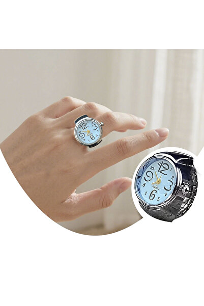 Bozhi Ring Watch, Dial Finger Watch, Mini Ring Watch, Real Round Mini Watch Ring
