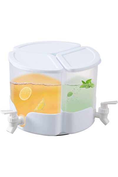 Arabest Beverage Dispenser,1.37 Gallon Capacity,360° Rotate,Removable Plastic...