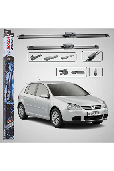 Bosch Σετ Υαλοκαθαριστήρων για VW Golf V (1K1) 2003-2009 |   Aerotwin AM 462 S