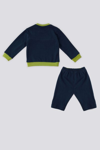 U.S. Polo Assn. U.S. Polo Assn Koyu İndigo Cepli Bebek 2 Li Takım