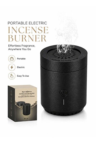 LEOXOL Portable Electric Incense Burner | Rechargeable Bakhoor Burner With Ea...