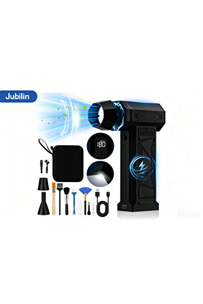 Jubilin Jet Dry Mini Blower, 180000 RPM Portable Mini Jet Dry Blower, 4 Speed...