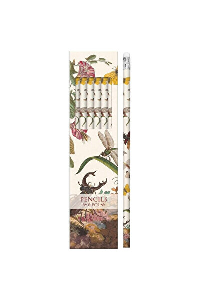 Skona Ting Set creioane decorative, cu motiv insecte, cu radier, Multicolor, ...