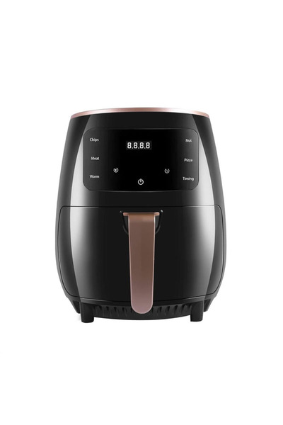 YBOSHOP Friteuza cu aer cald 4.5L, 1400W, 8 programe, touch screen, afisaj di...