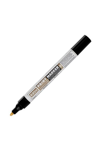 Easy Stationery Marker permanent negru 8 ml, vârf 1,5–3 mm