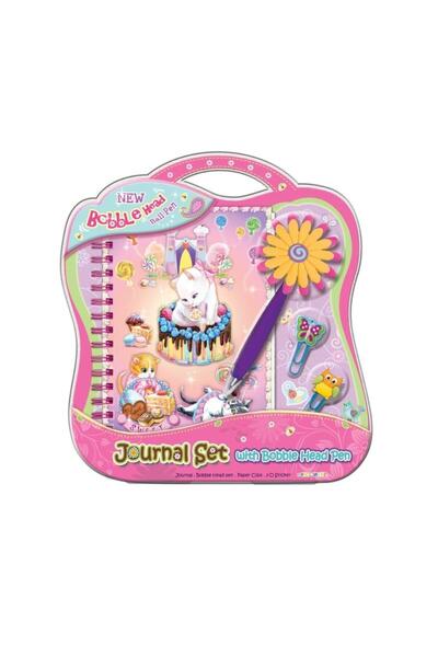 Pecoware Jurnal cu spirală, pix și accesorii Pisicuta (6+