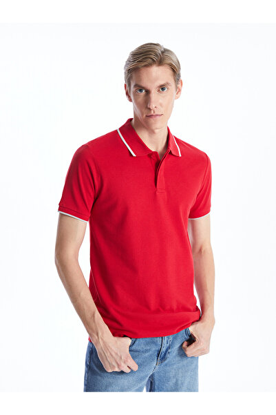 LC Waikiki Tricou pentru bărbați cu mânecă scurtă cu gât polo