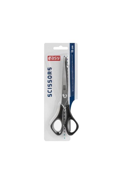 Easy Stationery Pensetă școlară 15 cm roz cu mâner moale