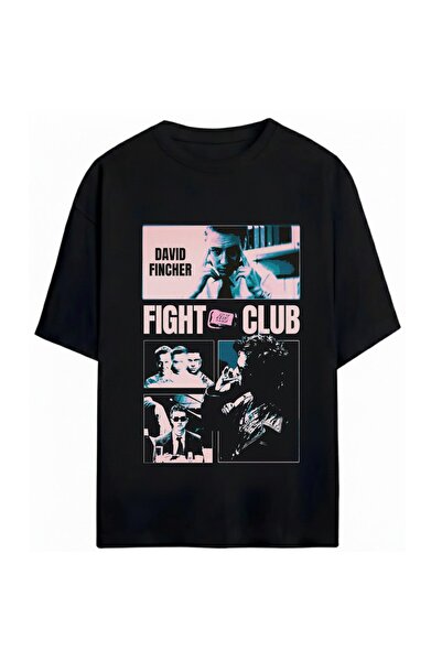 SVART WEAR Fight Club Printed Unisex Oversized 100% Cotton Pack T-Shirt