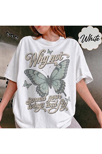 Grafftee Clothing Why Not Printed Unisex Oversize T-Shirt