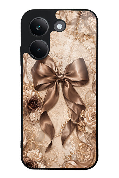 Spoyi Xiaomi Poco X8 Pro Bronze Pearl Tasarımlı Glossy Telefon Kılıfı