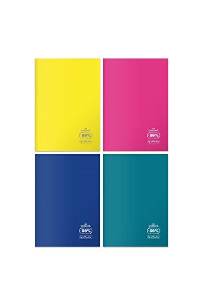 Herlitz Caiete B5 60 file multicolor set 5 buc