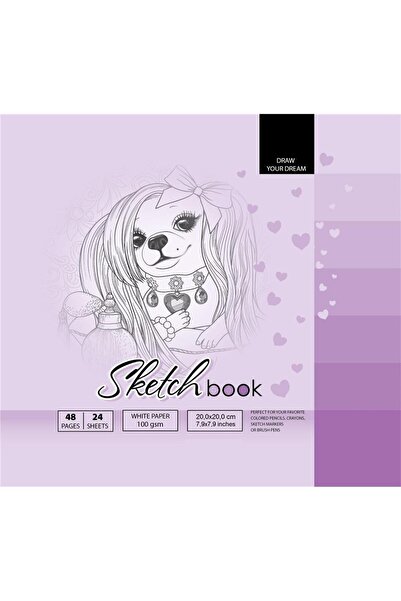 Fresh Caiet de schite, Fresh, 200x200, Multicolor, 100g