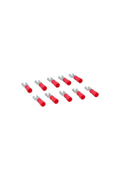 Carpoint Papuci electrici izolati tip mama 741, rosii, 4,8x0,8 mm, pentru cab...
