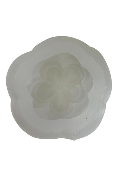 OEM Matriță din silicon 3D cu flori, figurină pentru lumânări