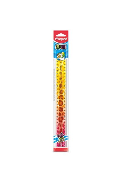 Maped Rigla/linija elastica Twist Flex Animals, flexibila, cu imprimeu animal...