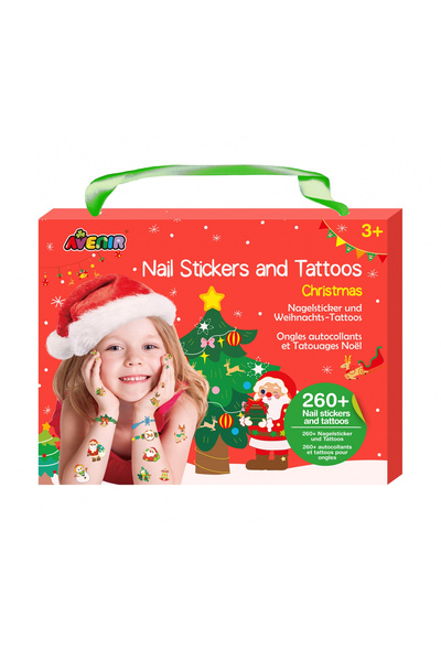 AVENİR Stickere pentru unghii si tatuaje - tematica de iarna