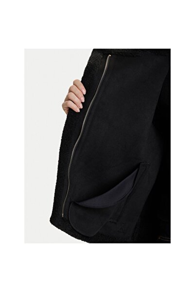 RINASCIMENTO Piele artificială de oaie pentru femei CFC0122207003 Negru