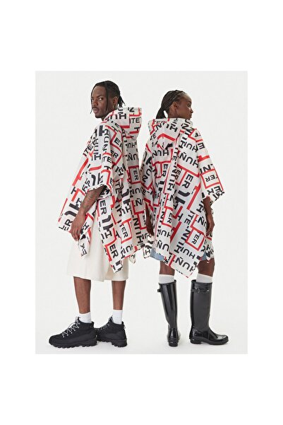 Hunter Poncho unisex HARU0006261 Alb
