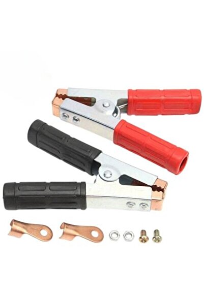 Next Set de 2 cleme crocodil profesionale pentru transfer de curent, izolate,...