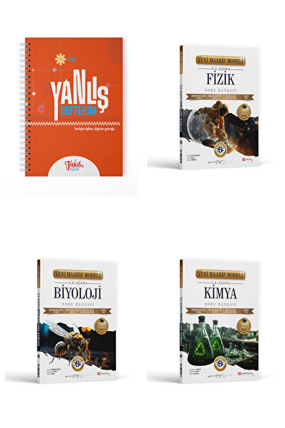 Bilgi Sarmal Yayınları Takdir Lise Yanlış Defterim ve Bilgi Sarmal Fizik Biyo...