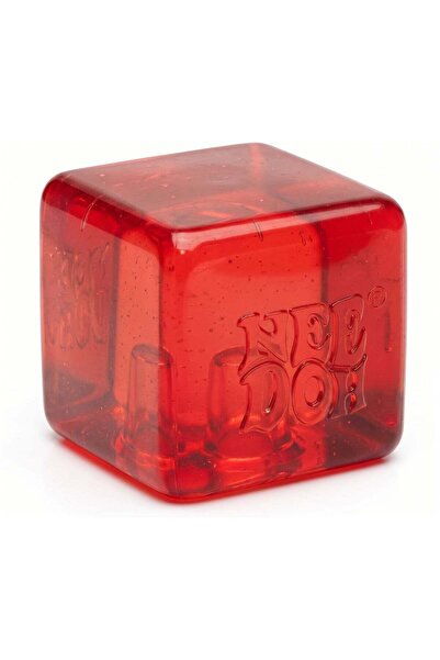 Needoh Sensory Stress Cube – High-Density Gel Filled Squishy Fidget Toy for K...